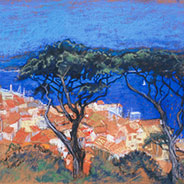 St Tropez from Hills
