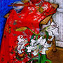 Chinese Kimono with Lillies